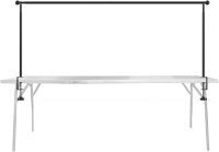 newgarden - Ausziehbare Tischschiene für Girlanden. Outdoor oder Indoor Kranzständer ohne Installation Verstellbare Tischbefestigung