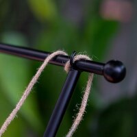 newgarden - Ausziehbare Tischschiene für Girlanden. Outdoor oder Indoor Kranzständer ohne Installation Verstellbare Tischbefestigung