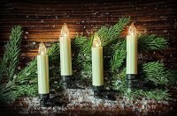 Krinner Basic Mini Superlight 10er Basis Set Elfenbein