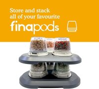 FinaMill Dreieckiges Tablett stapelbar