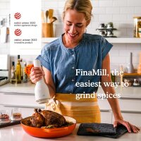 FinaMill Rechteckiges Tablett stapelbar