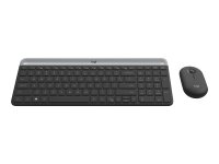 Logitech 920-009188 Tastatur Maus enthalten Universal RF Wireless QWERTZ Deutsch Graphit