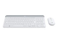 Logitech 920-009189 Tastatur Maus enthalten Universal RF Wireless QWERTZ Deutsch Weiß