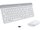 Logitech 920-009189 Tastatur Maus enthalten Universal RF Wireless QWERTZ Deutsch Weiß