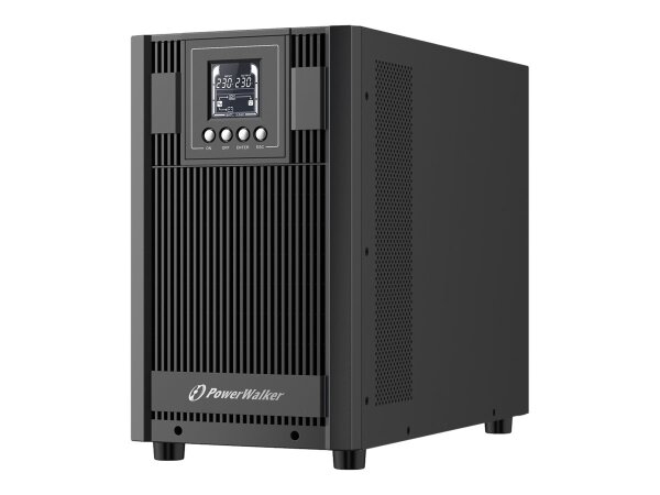 PowerWalker VFI 3000 AT Unterbrechungsfreie Stromversorgung (USV) Doppelwandler (Online) 3 kVA 2700 W 4 AC-Ausgänge