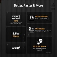 ASUS TUF GAMING B850-PLUS WIFI AMD B850 Sockel AM5 ATX