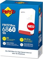 FRITZ! Box 6860 5G WLAN Router Innen & Außen