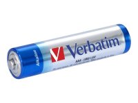 Verbatim AAA-Alkalibatterien