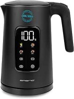 Emerio Wasserkocher 1,7 l schnurlos Design, Digitales Displ.