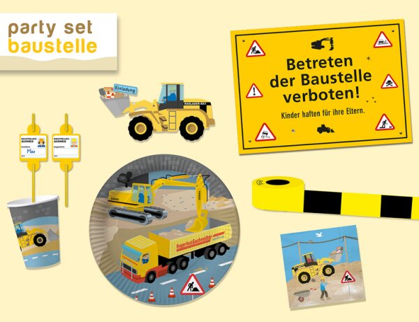 BAUSTELLE - Partyset