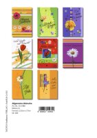 Allgemeine Wünsche Grußkarten - 100 Stück...