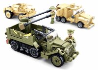 Sluban M38-B0812 - Army WWII - The Battle Kampffahrzeug Set