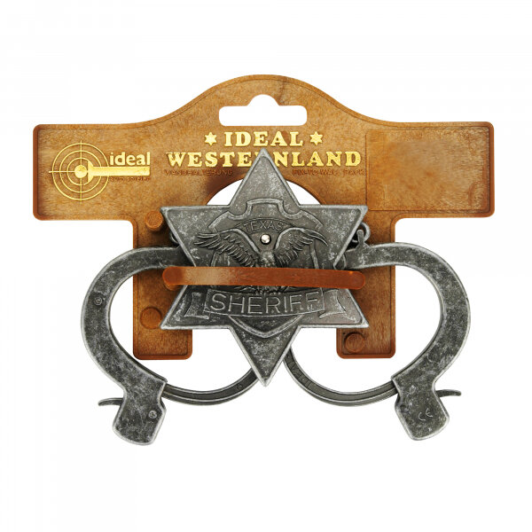 Schrödel J.G. „Sheriff-Set antik", silber/ grau