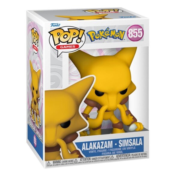Funko 74216 - Pop! - Pokemon Alakazam/Simsala #855
