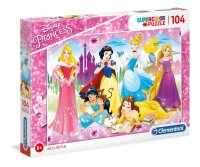 Clementoni 27086 - 104 Teile Puzzle - Disney Princess