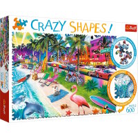 Miami Beach, USA - Puzzle Crazy Shapes 600