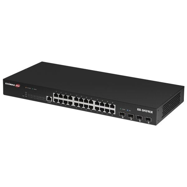 Edimax 28-Port Gigabit Web Smart Switch mit 4 x 10GbE SFP+-Ports