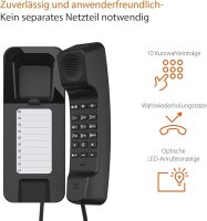 Gigaset Desk 200 schwarz - Int.- Ware