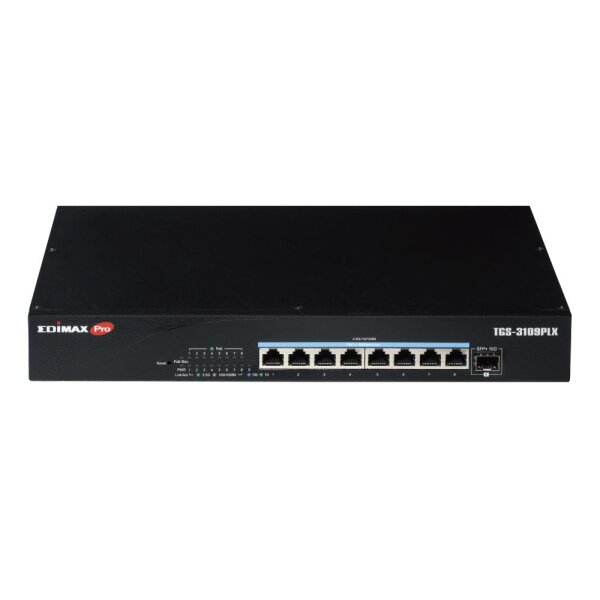 Edimax TGS-3109PLX 8-Port 2.5GbE Web Smart PoE++ Switch with 1-Port 10GbE SFP+