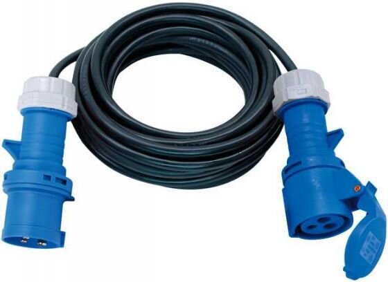 Brennenstuhl CEE Verlängerungskabel 10m CEE 230V/16A H07RN-F 3G1.5 schwarz IP44