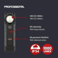 Brennenstuhl Professional Akku LED Taschenlampe TL 1000...