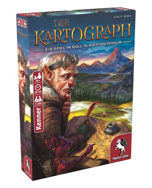 Pegasus Spiele 51310G - Der Kartograph