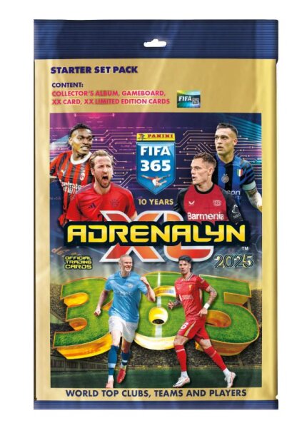 FIFA 365 2024/2025 TC (10 Jahre) Adrenalyn XL – STARTER