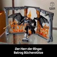 LEGO® Icons 10367 - Der Herr der Ringe: Balrog™ Bücherstütze (1201 Teile)