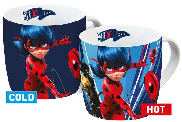 Miraculous / Ladybug "NY" - Tasse Farbwechsel 250ml