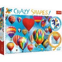 Bunte Ballons - Crazy Shapes Puzzle 600 Teile