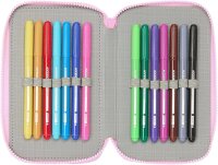 Frozen / Die Eiskönigin - "Cool Days" Mäppchen mit 3 Fächern und Inhalt - 20 cm