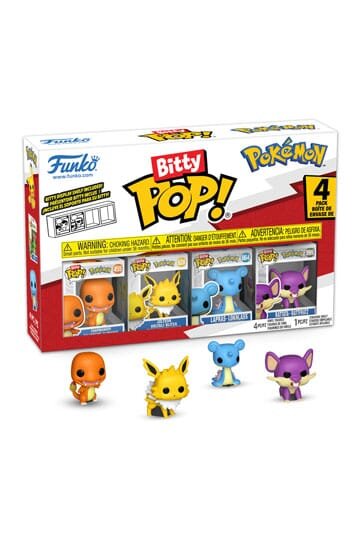 Funko 81133 - Bitty POP - Pokémon - Serie 2 - 4er Pack
