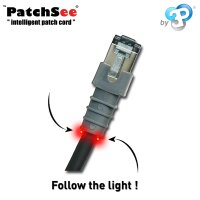 Patchsee Patchkabel FTP CAT 6 schwarz 4,9m