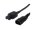 Bachmann Netzkabel C14 Stecker/ C15 Buchse 3m