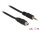 Delock Kabel Klinke 3 Pin 3,5 mm Stecker > Buchse 1 m