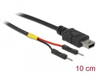 Delock USB Stromkabel Mini-B auf 2 x Pfostenstecker...