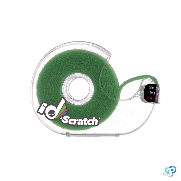Patchsee ID-SCRATCH, Scratch tape, dispenser box, 2,0 m, Standard Green