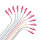 helos LWL Faserpigtail OM4 12xLC-easy strip 50/125µm 2m