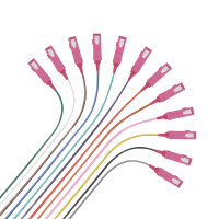helos LWL Faserpigtail OM4 12x SC-easy strip...