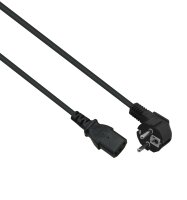 helos Netzanschlusskabel, Schutzkontaktstecker 90°...