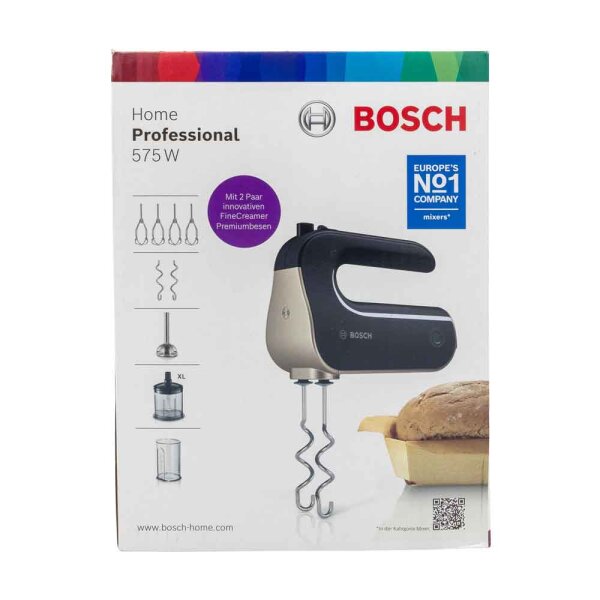 Bosch MFQ4885 Handmixer-Set Schwarz/Chrome