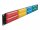 Delock 19" Patchpanel 48 Port Cat.5e 2 HE farbig