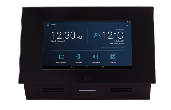 2N Indoor Touch2.0 Innenstation, 7-Zoll, schwarz