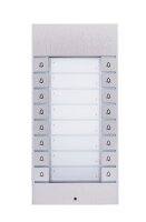 2N IP-Vario Klingeltaster 8x, silber