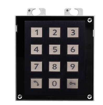 2N IP-Verso Modul Tastatur schwarz