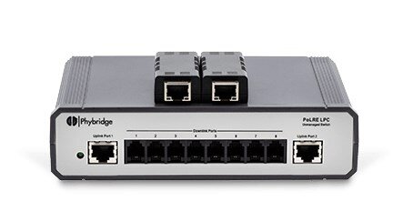 2N NVT PhyLink PoLRE LPC Switch mit 2x PhyLink Adapte