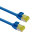 helos Patchkabel Cat 6a Ultraslim S/FTP RJ45 blau 7,5m AWG28/7 LSZH GHMT