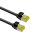 helos Patchkabel Cat 6a Ultraslim S/FTP RJ45 schwarz 10m AWG28/7 LSZH GHMT