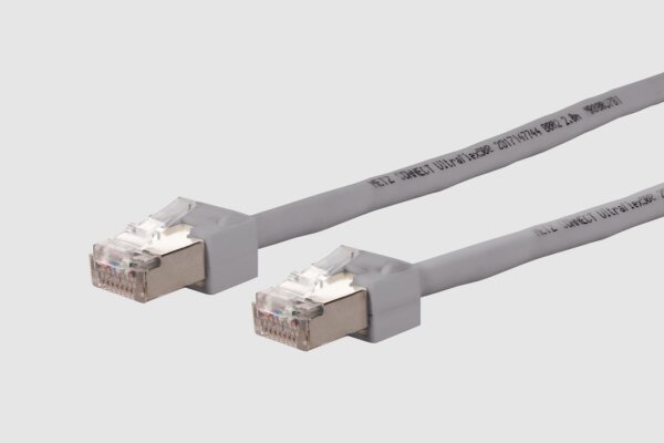 METZ CONNECT Patchkabel Cat.6 Ultraflex500 VoIP AWG 26 3,0 m grau