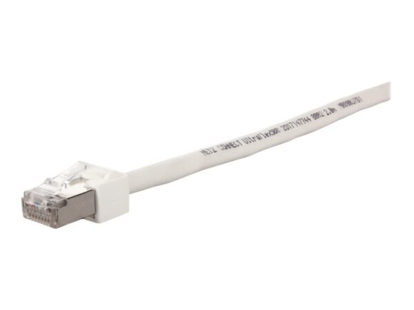 METZ CONNECT Patchkabel Cat.6 Ultraflex500 VoIP AWG 26 15,0 m weiß